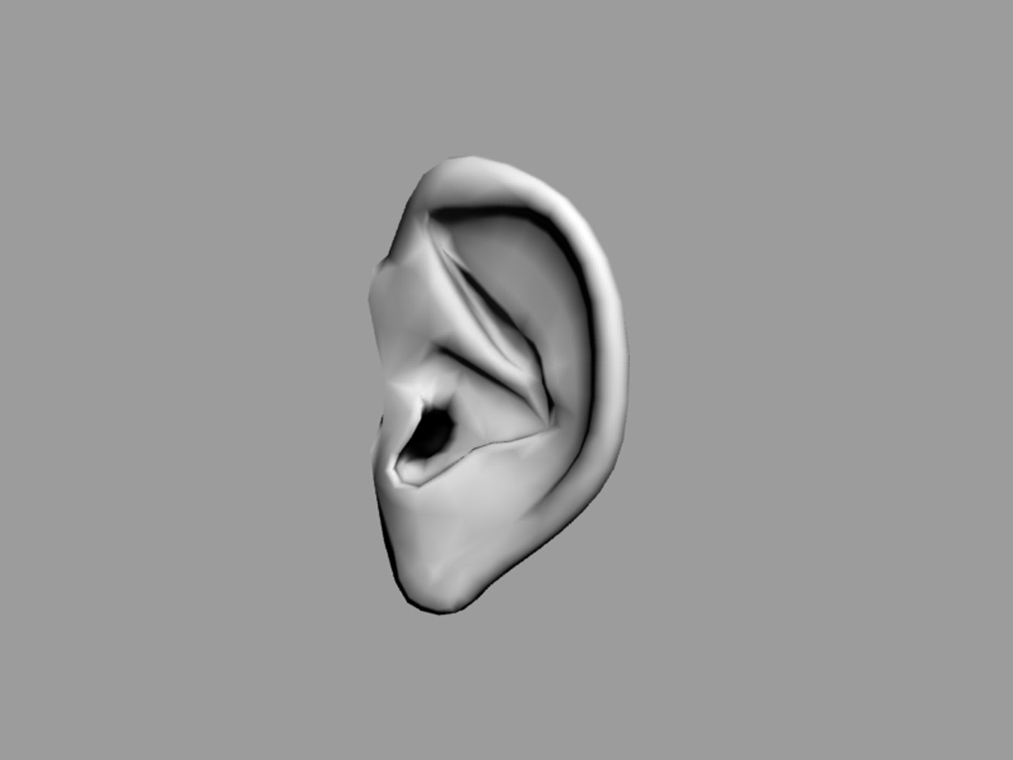 3dsmax human ear