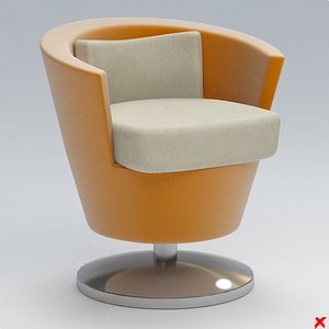 3ds max armchair chair