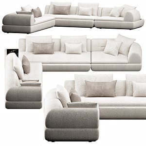 3D model Minotti Supermoon