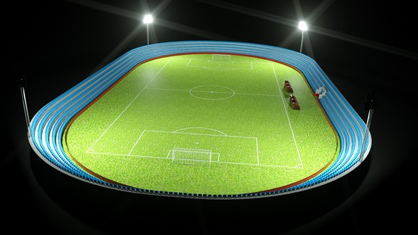 3D model football soccer