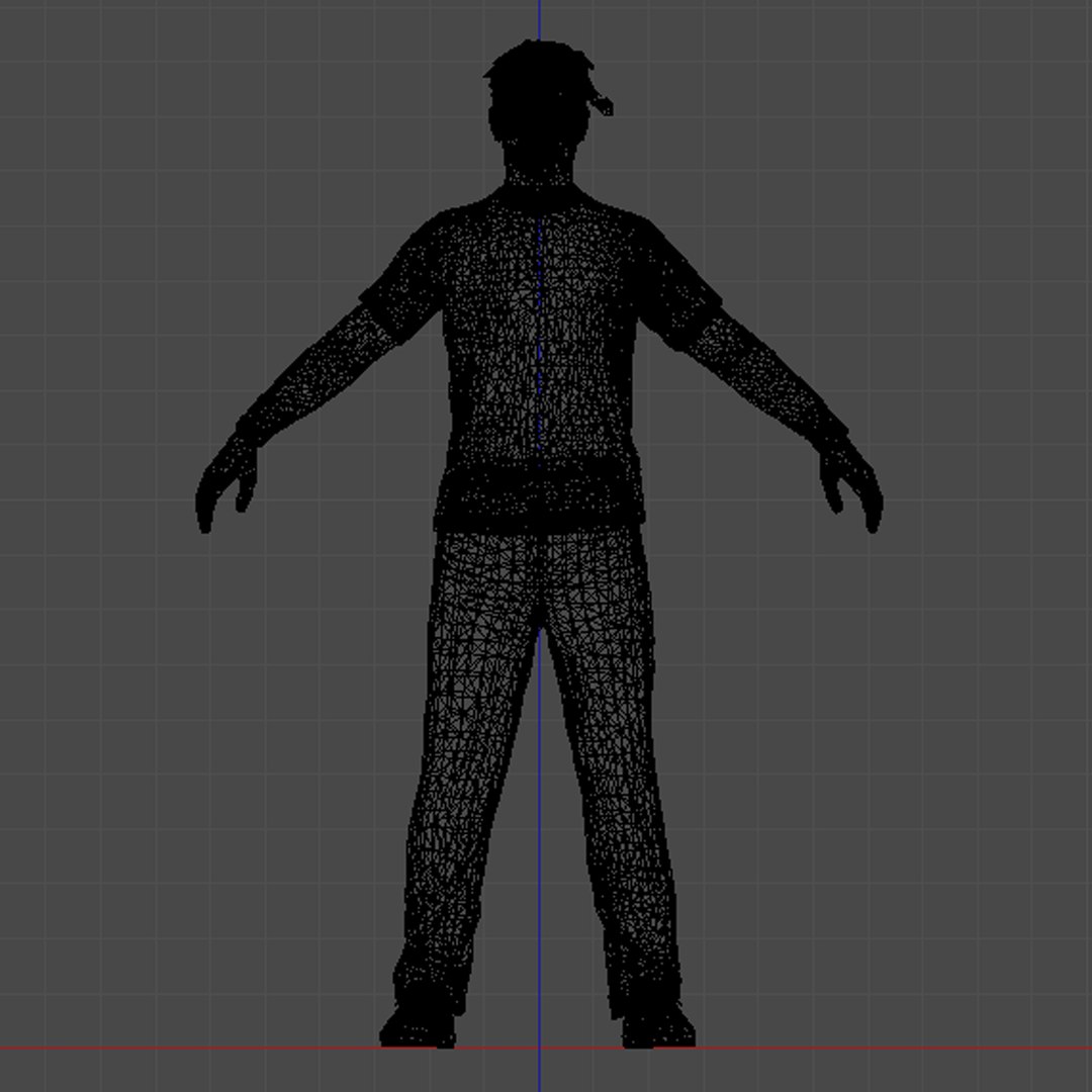 AsianMan Model - TurboSquid 2008887
