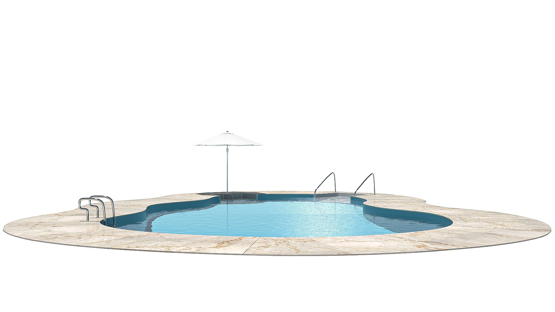 Swimming Pool Model - TurboSquid 1407468
