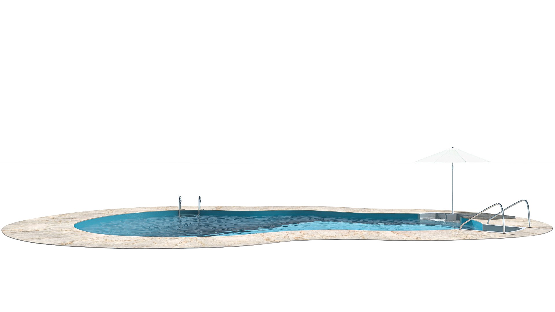 Swimming Pool Model - TurboSquid 1407468