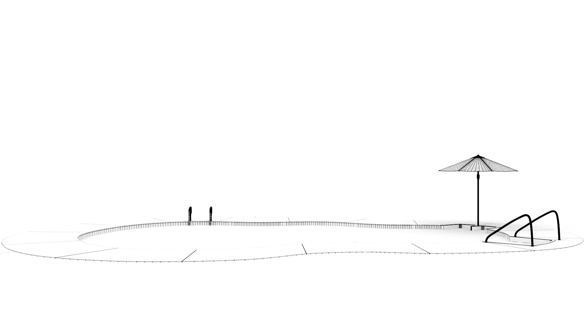 Swimming Pool Model - TurboSquid 1407468