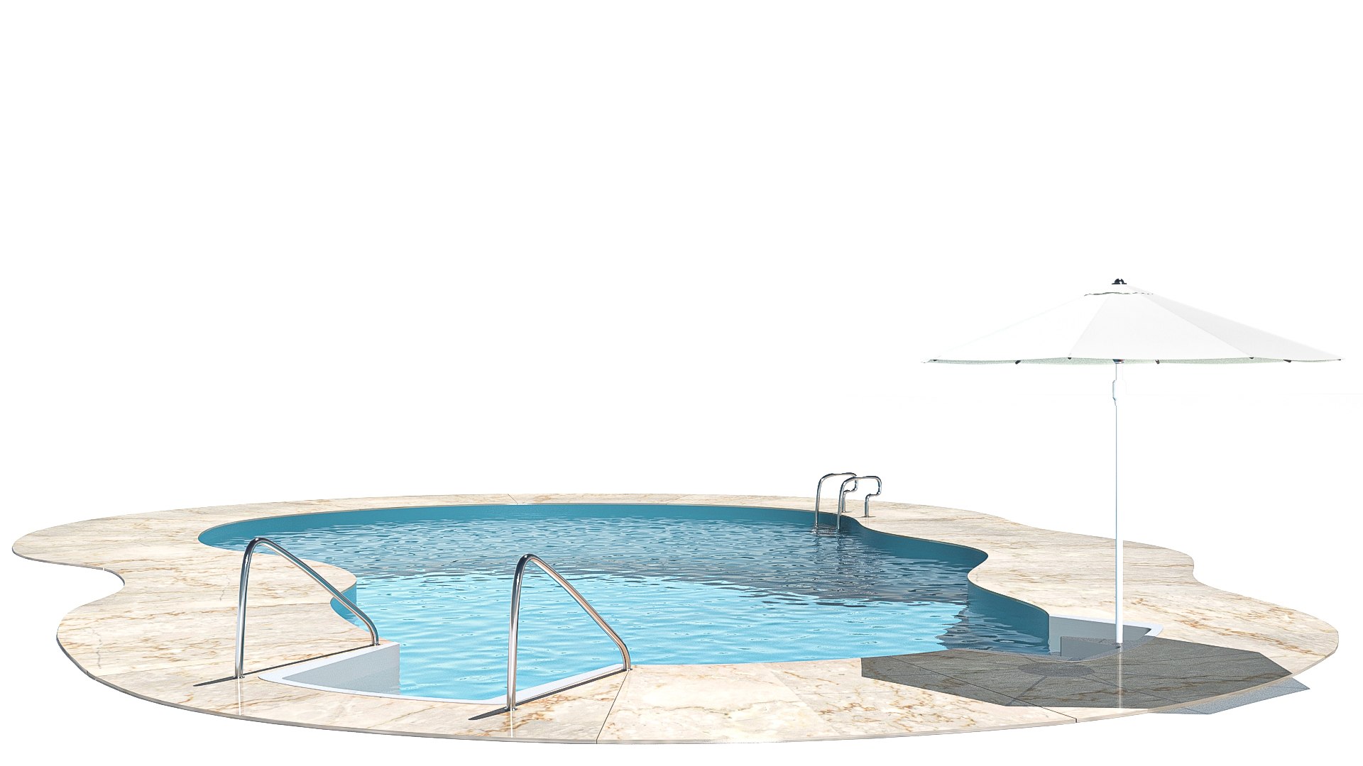 Swimming Pool Model - TurboSquid 1407468