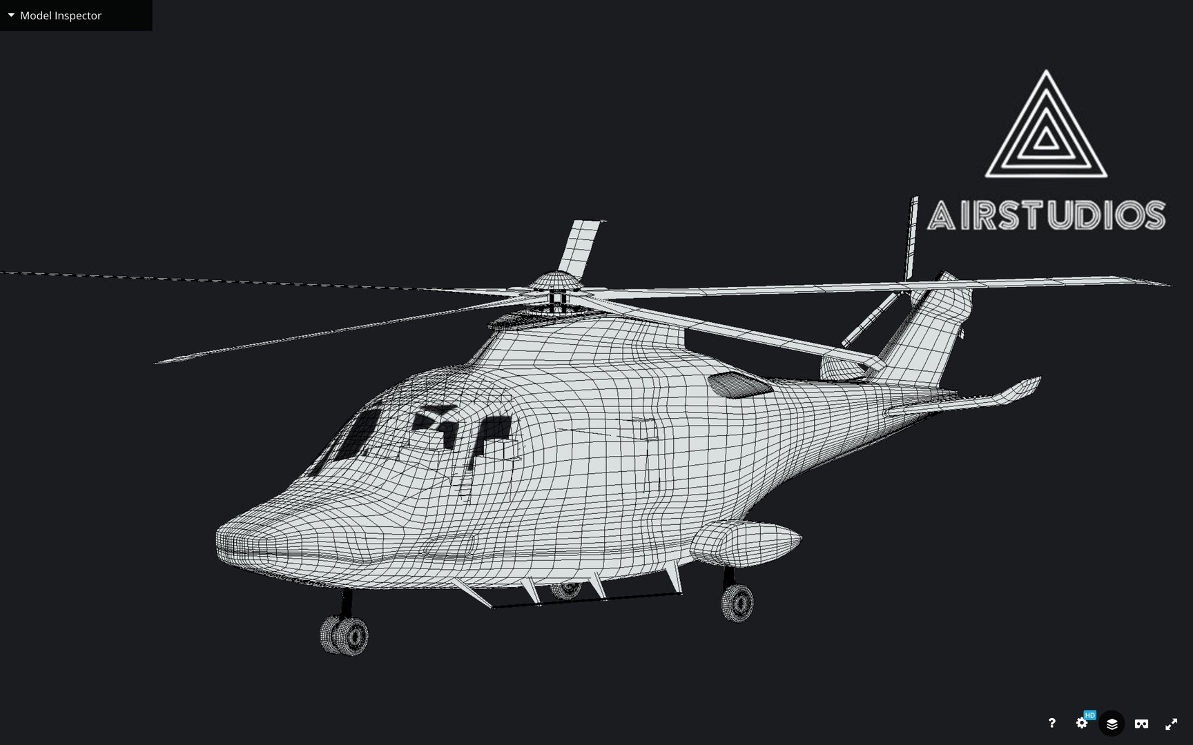 Helicopter - AgustaWestland Leonardo Aw169 Model - TurboSquid 1887002