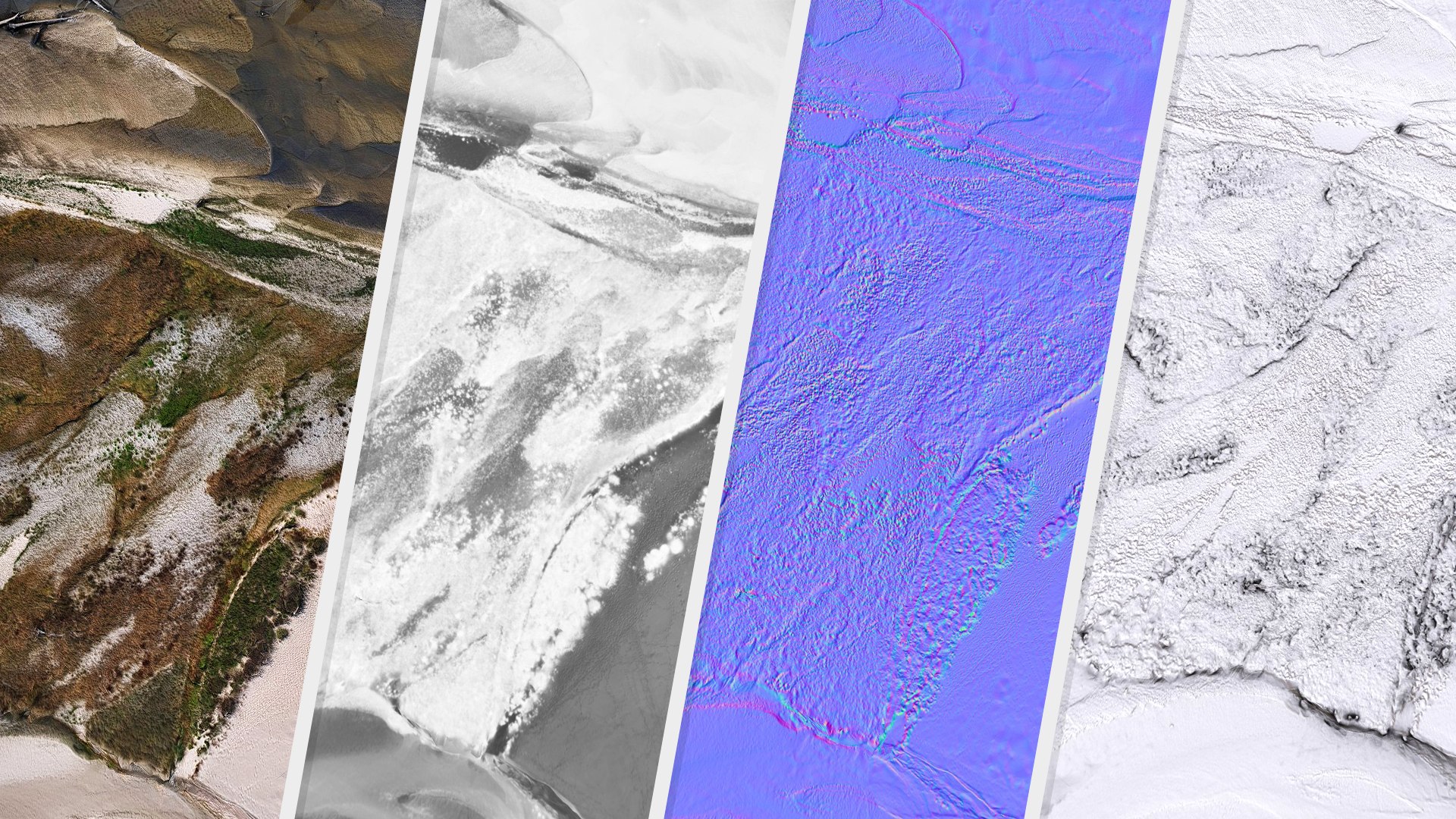3D River Beach Sand Terrain Patch Pt8 PBR Photogrammetry - TurboSquid ...