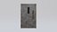 real metal secure door 3D model