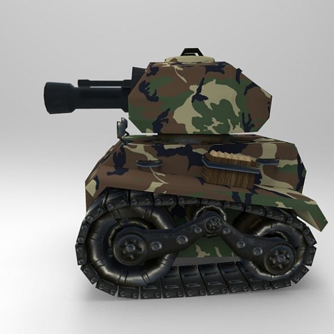 3D Tank1 Model - TurboSquid 1225355