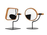 Wooden Makeup Mirror