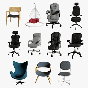 Interior Chair Asset 3D model