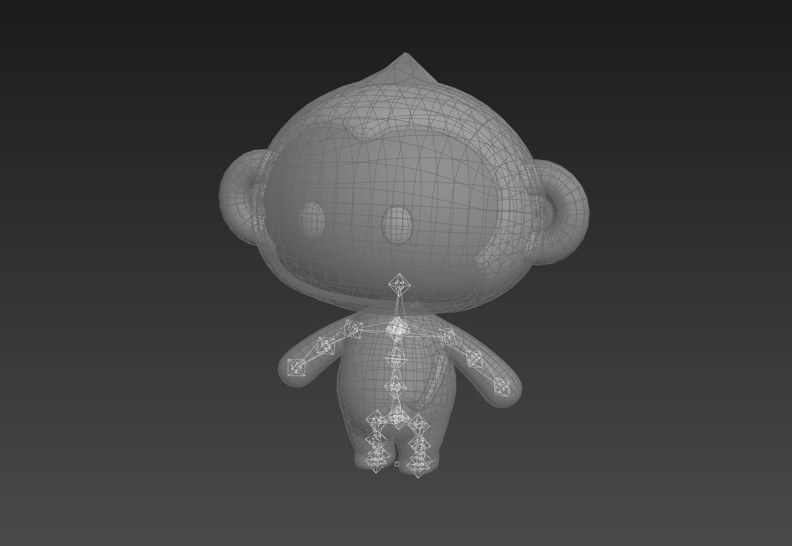 Character331 Rigged Monkey Model - TurboSquid 2279636