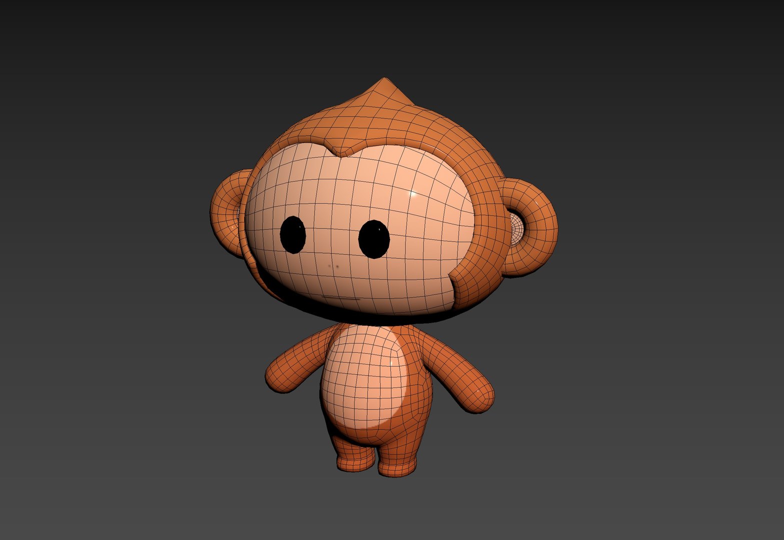 Character331 Rigged Monkey Model - TurboSquid 2279636