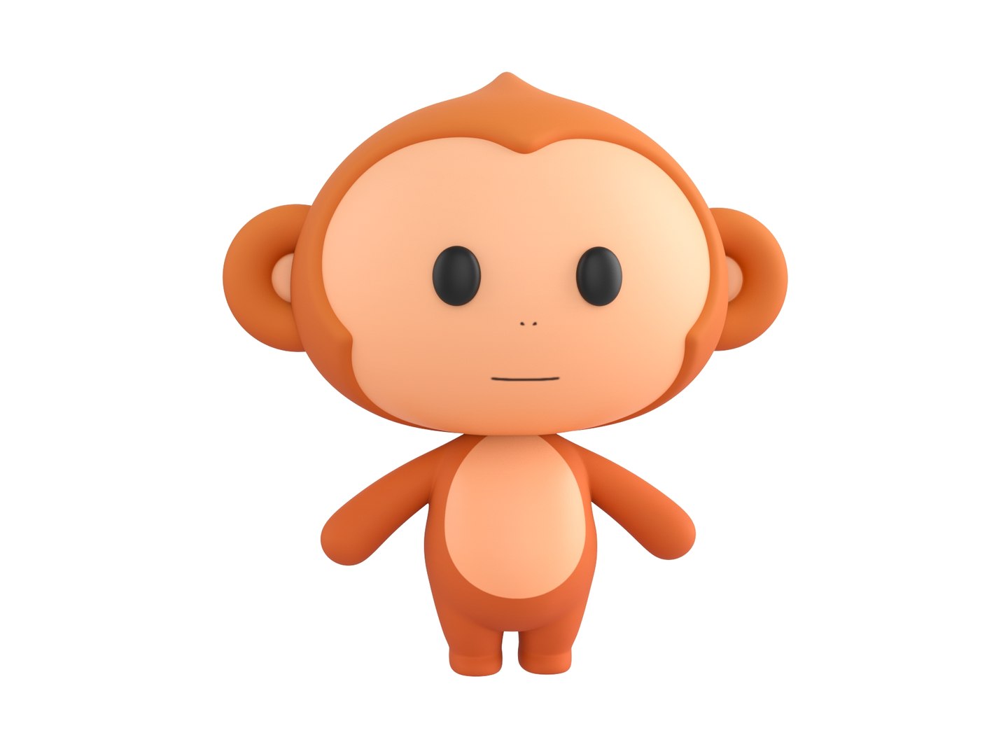 Character331 Rigged Monkey Model - TurboSquid 2279636
