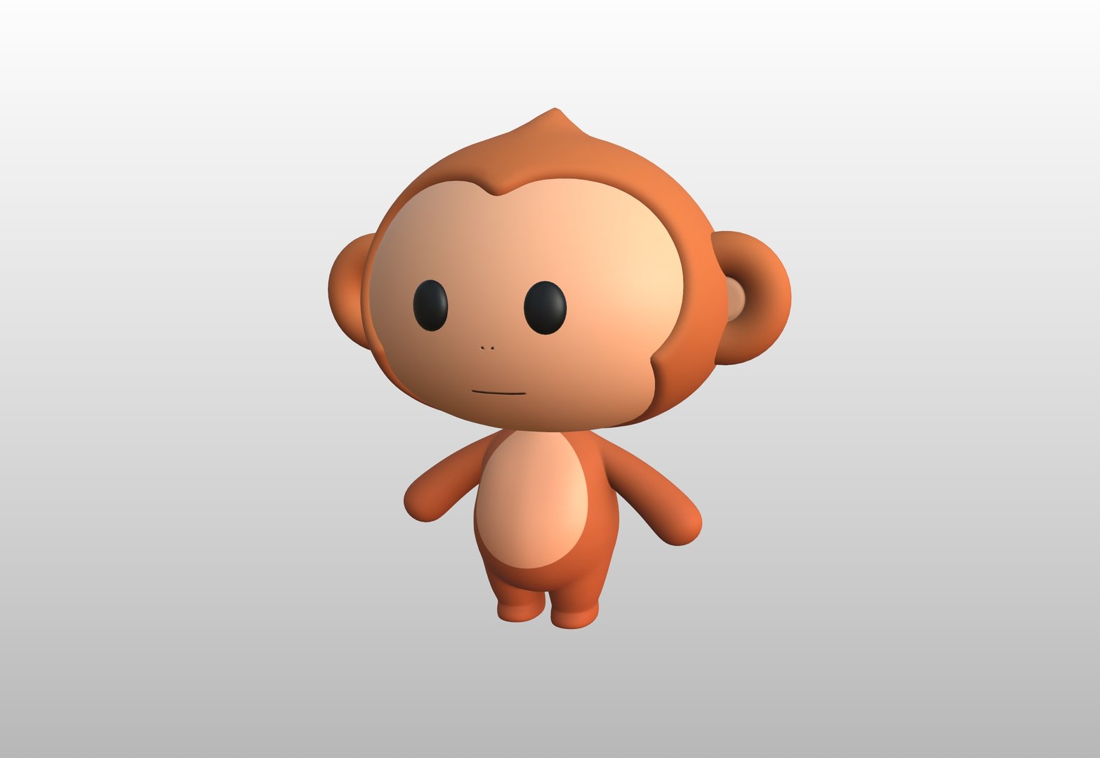 Character331 Rigged Monkey Model - TurboSquid 2279636