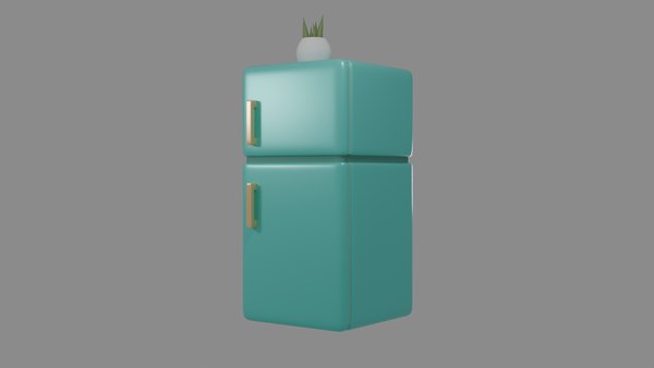 Modelo 3d Refrigerador Turbosquid 2184087 4174