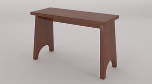 3d model boyker bench