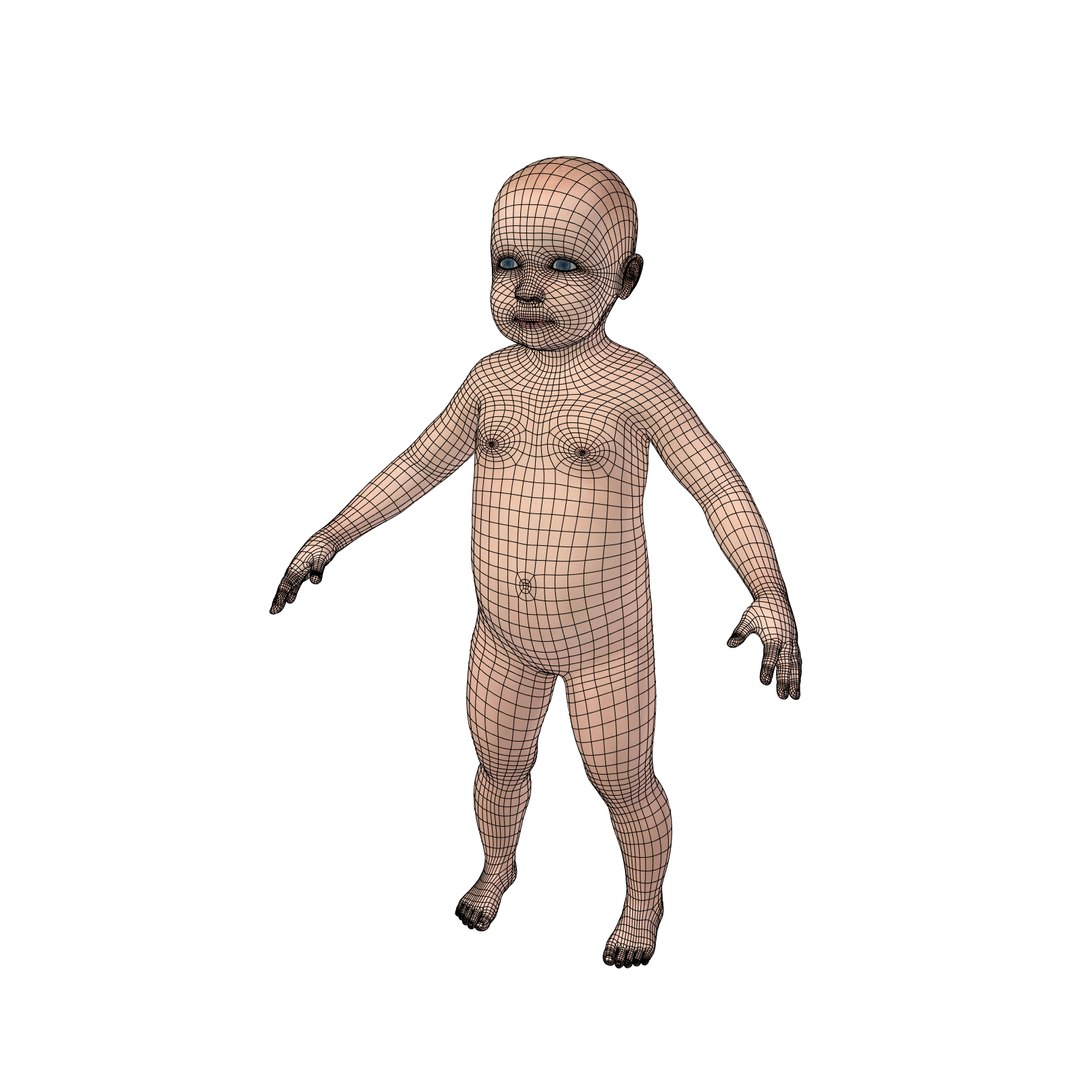 baby 3D model https://p.turbosquid.com/ts-thumb/nh/fEFHz7/1jSl1xkx/i72/png/1524758749/1920x1080/fit_q87/7cb301d44f86158249d47cfd66cfe8edd8f8ae63/i72.jpg