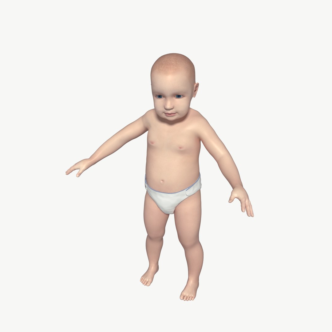 baby 3D model https://p.turbosquid.com/ts-thumb/nh/fEFHz7/lt2jJZ6t/i15/png/1524758749/1920x1080/fit_q87/a1b54dfc48b8d302b435a1f4c91af1ceffa599c9/i15.jpg