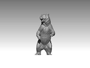 bear statue animal model