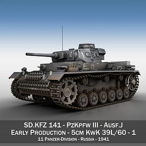 PzKpfw III - Ausf.J - 1K