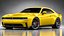 Dodge Charger Daytona Muscle Car 3D Model