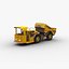 Underground mining dump truck