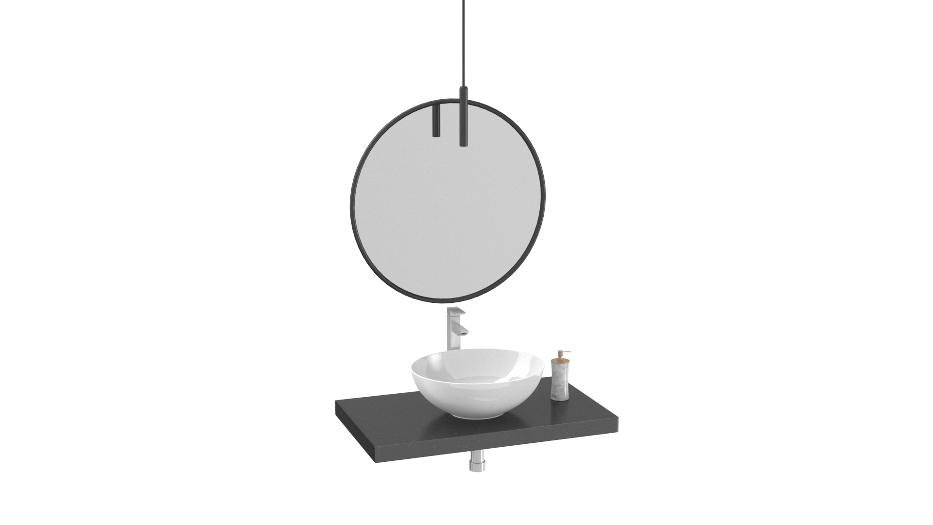 3D bathroom sink unit - TurboSquid 1502728