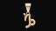 Pendentif Capricorne