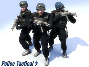 Police Tactical SWAT Team