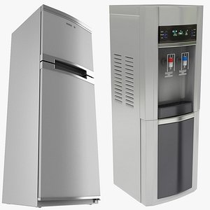 3D water coolar refrigerator