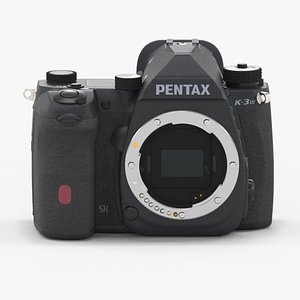 Pentax K-3 Mark III Monochrome 3D model