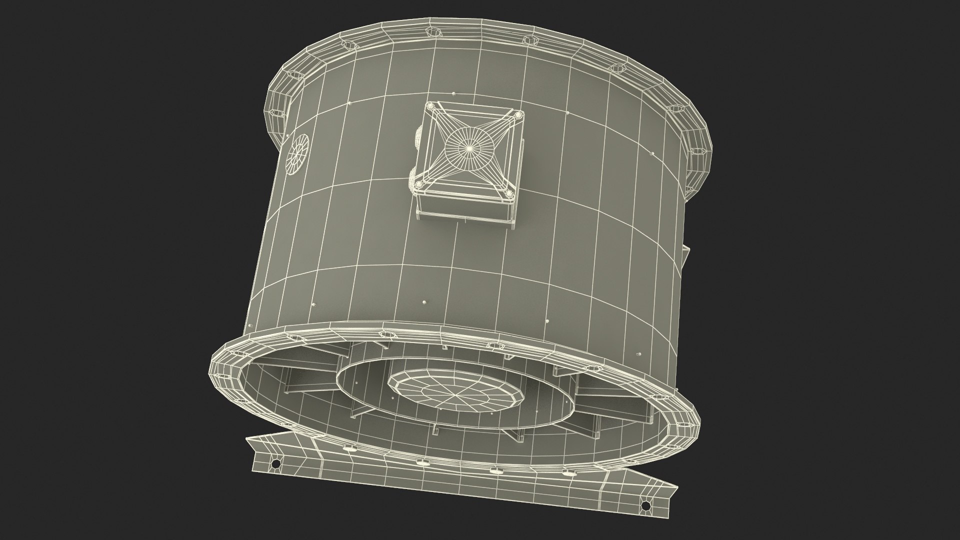 3D Axial Extractor Fan Model - TurboSquid 2184603