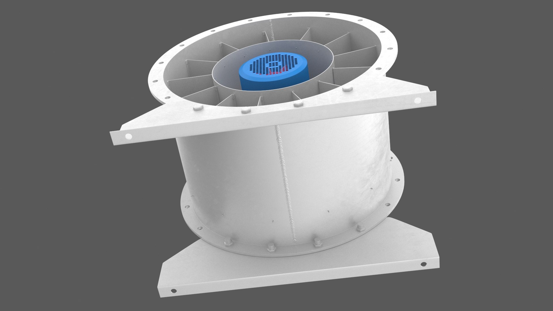 3D Axial Extractor Fan Model - TurboSquid 2184603