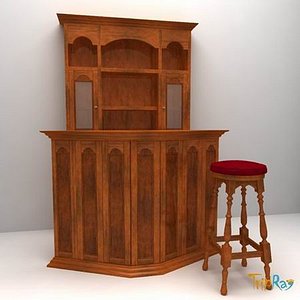 Set of bar furniture for home