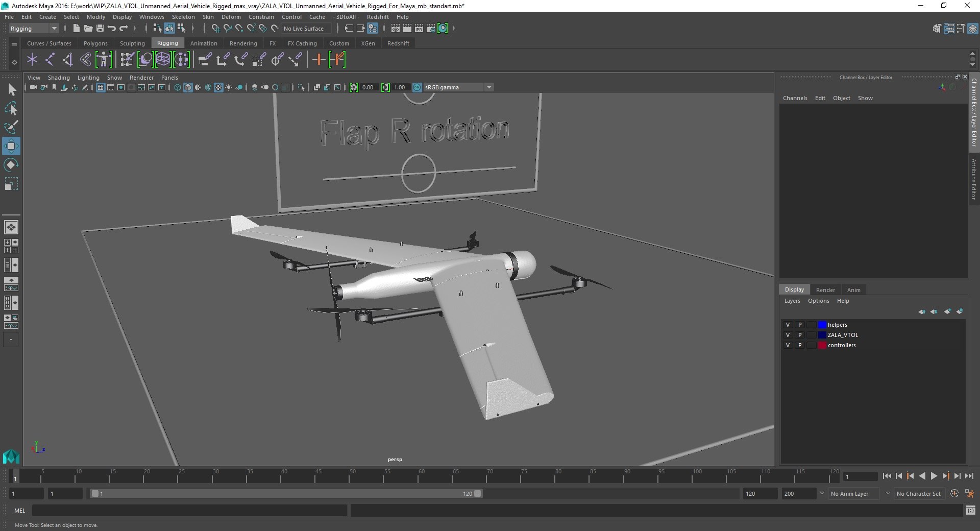 ZALA VTOL Unmanned Aerial Vehicle Rigged for Maya 3D model https://p.turbosquid.com/ts-thumb/ni/6RUeM4/Cj/zalavtolunmannedaerialvehicleriggedformayac4dmodel033/jpg/1680187811/1920x1080/fit_q87/703952d51353a36e4d6bd8b410c1e2c6f5506914/zalavtolunmannedaerialvehicleriggedformayac4dmodel033.jpg