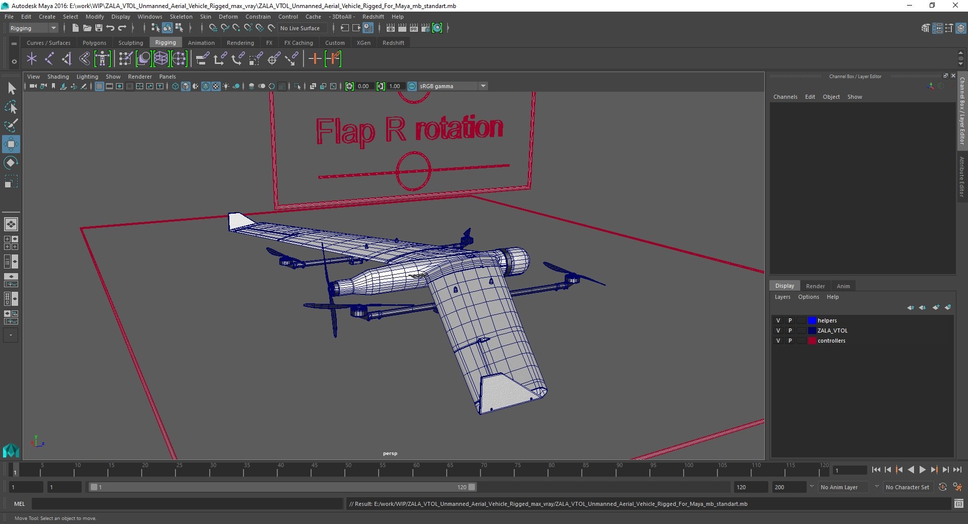 ZALA VTOL Unmanned Aerial Vehicle Rigged for Maya 3D model https://p.turbosquid.com/ts-thumb/ni/6RUeM4/kN/zalavtolunmannedaerialvehicleriggedformayac4dmodel034/jpg/1680187815/1920x1080/fit_q87/a72ec5bf2ea71188c512609ee95d48057f0c31d0/zalavtolunmannedaerialvehicleriggedformayac4dmodel034.jpg