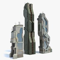 Sci-Fi City Futuristic 9