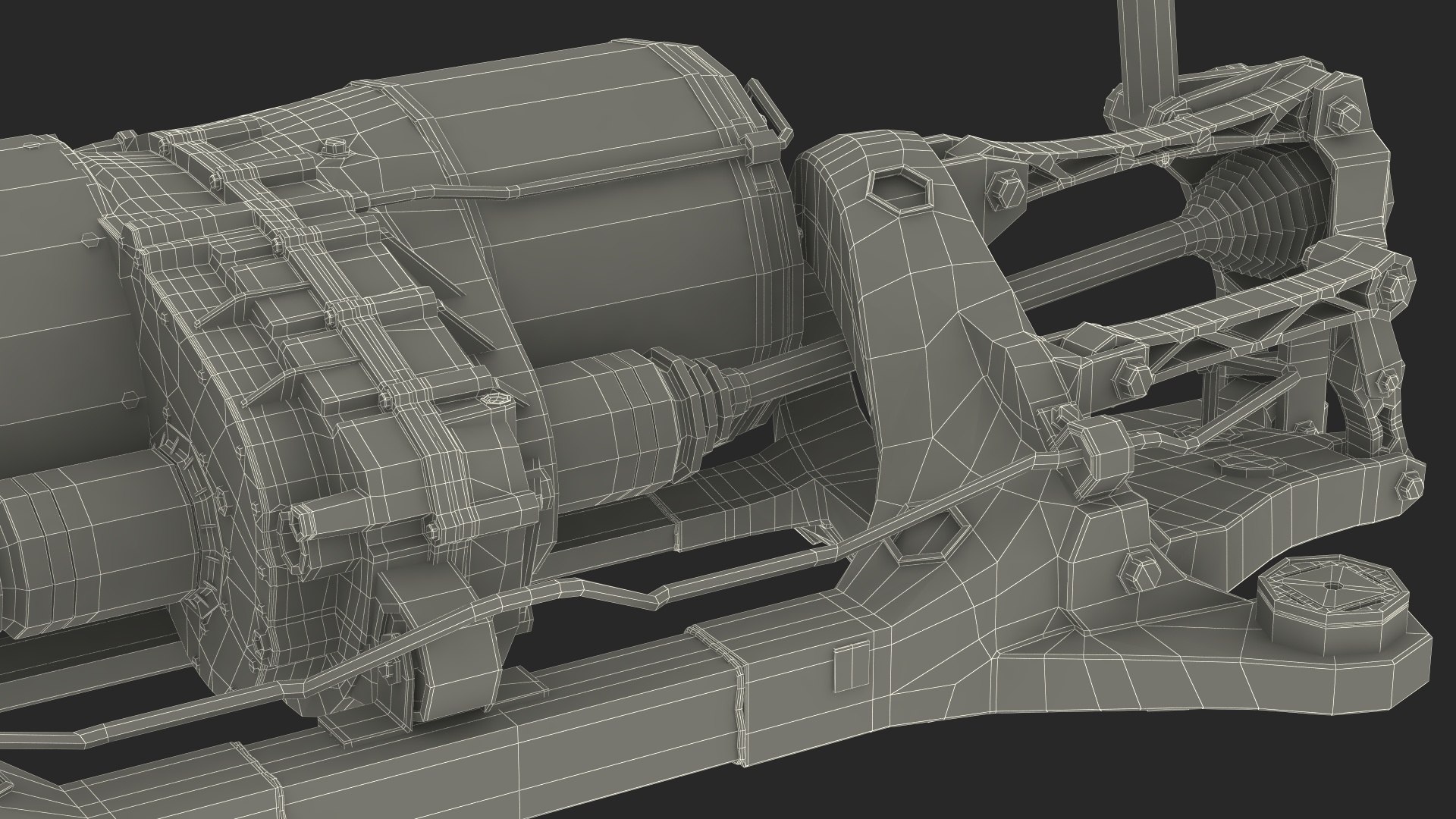 Electric Car Rear Suspension Assembly 3D Model - TurboSquid 2261351