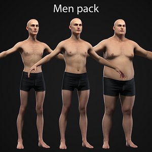 3D Men Pack Collection