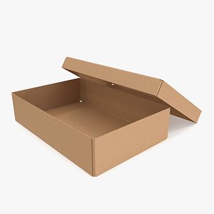 Cardboard box 06 3D model