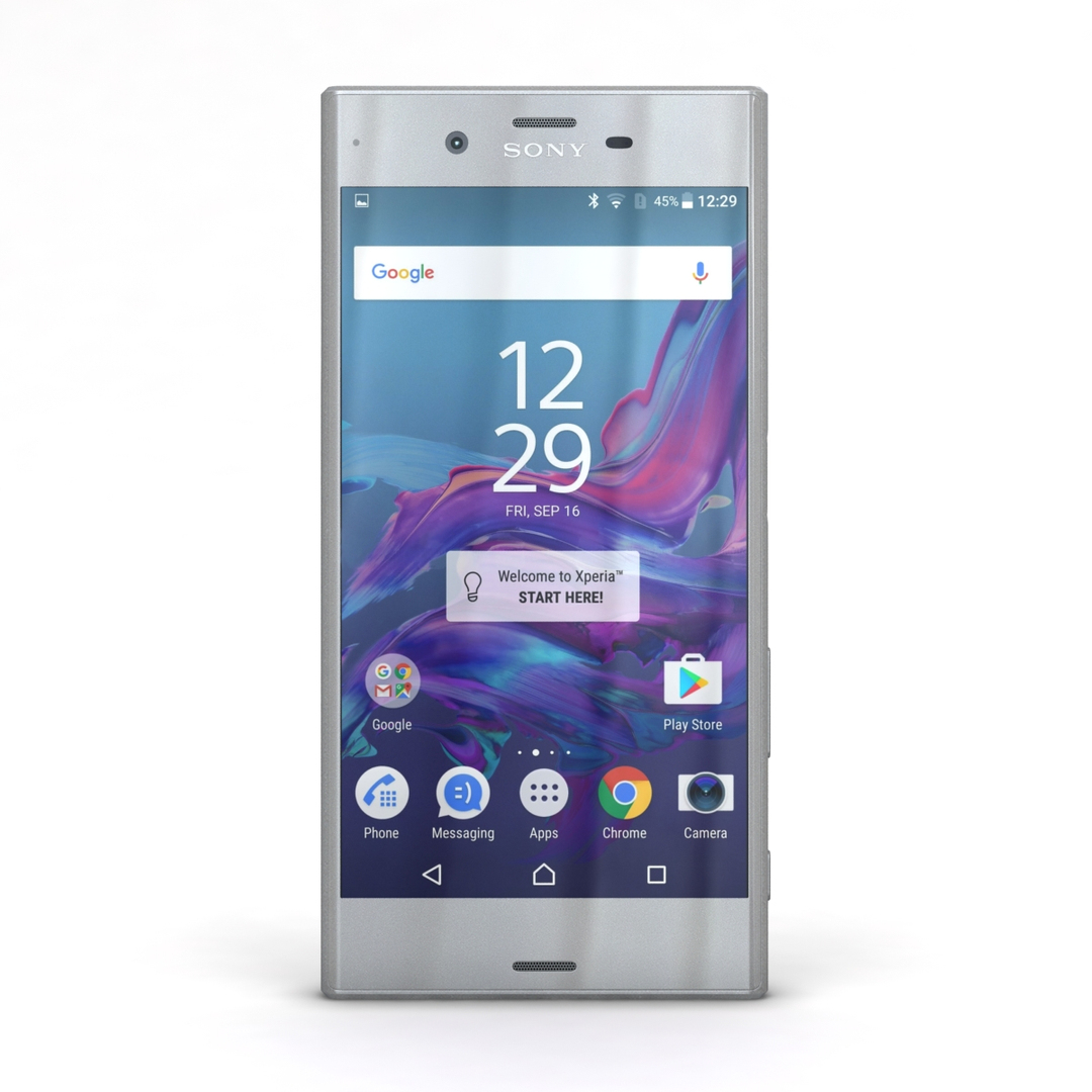 3d Sony Xperia Xz Platinum