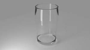 3D model beer glass
