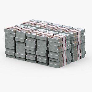 Stacked UK 10 Pounds Currency Bundles