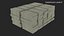 3D Stacked UK 10 Pounds Currency Bundles