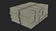 3D Stacked UK 10 Pounds Currency Bundles