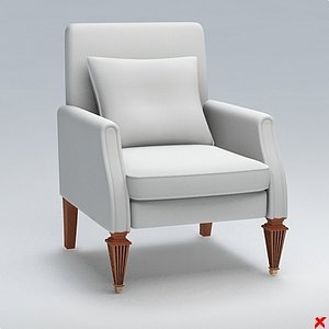 3ds armchair chair