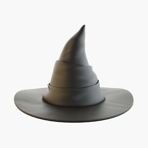 3D Witch Hat