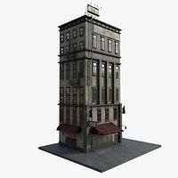 Old New york buildings 1930 5 Coffeshop