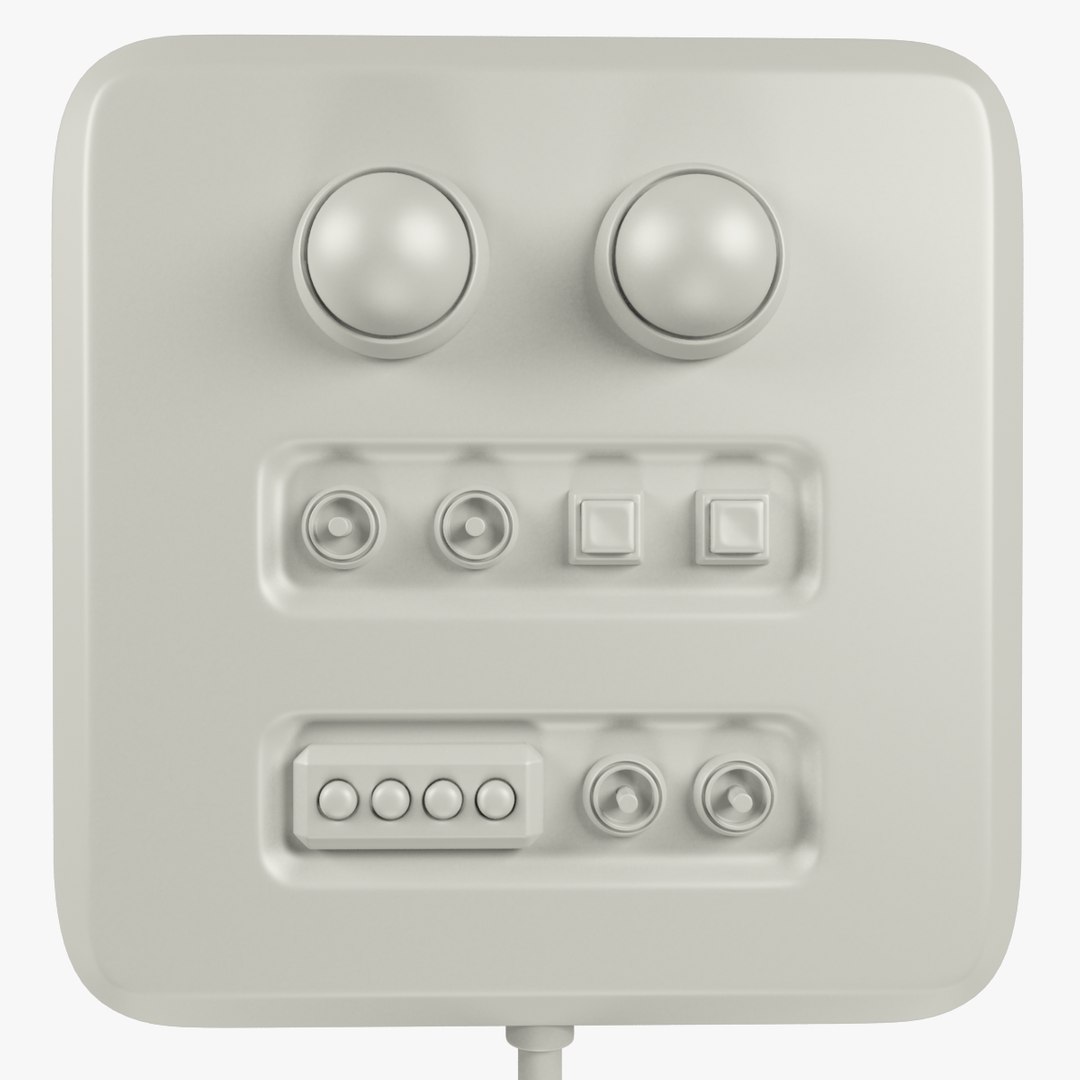 3D control panel - TurboSquid 1290922